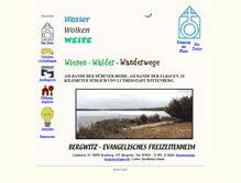 Tablet Screenshot of evgl-freizeitenheim-bergwitz.de